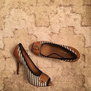 Gianni Bini open toe heels.